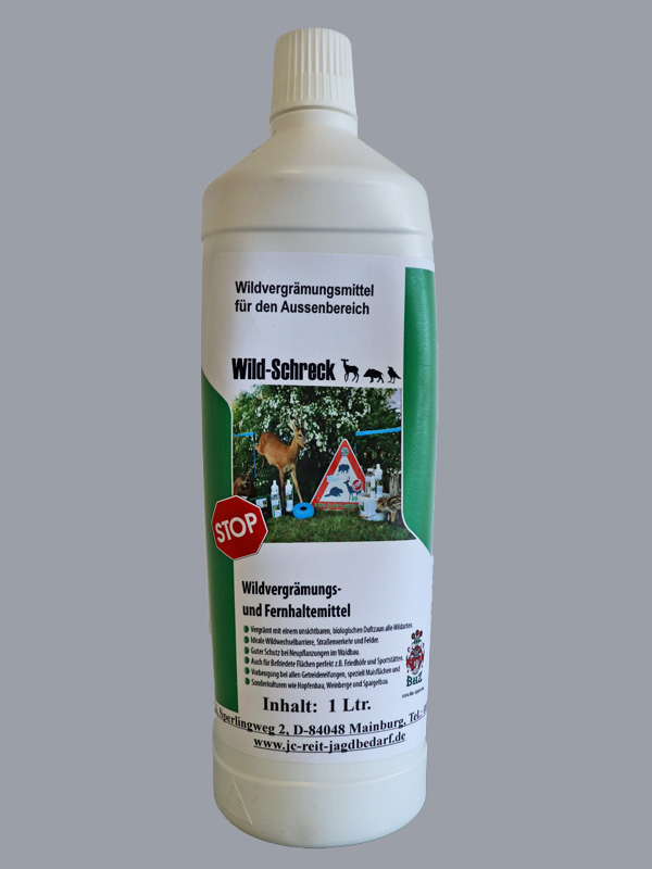 Fluessiges Wild-Schreck in einer Flasche