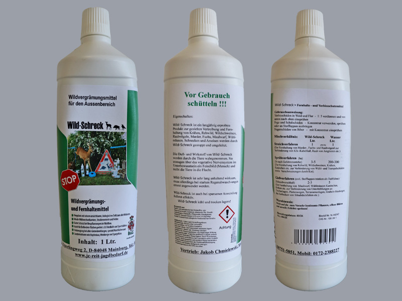 Flasche Wild-Schreck 